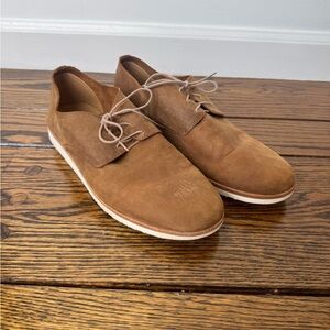Nisolo Lightweight Flex Derby Tan Leather Men's Shoes